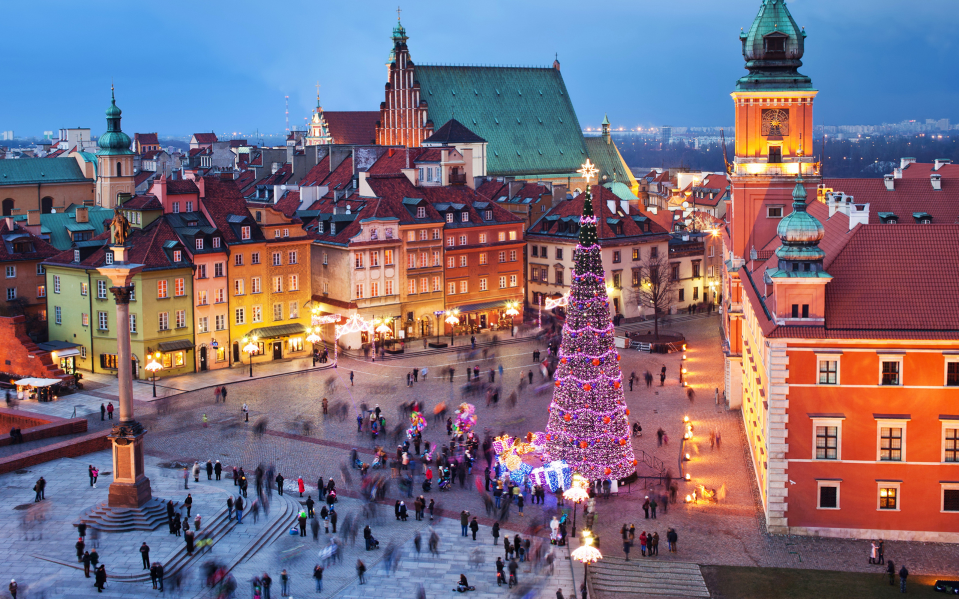 Viaje a Varsovia en el Puente de Diciembre desde Oporto